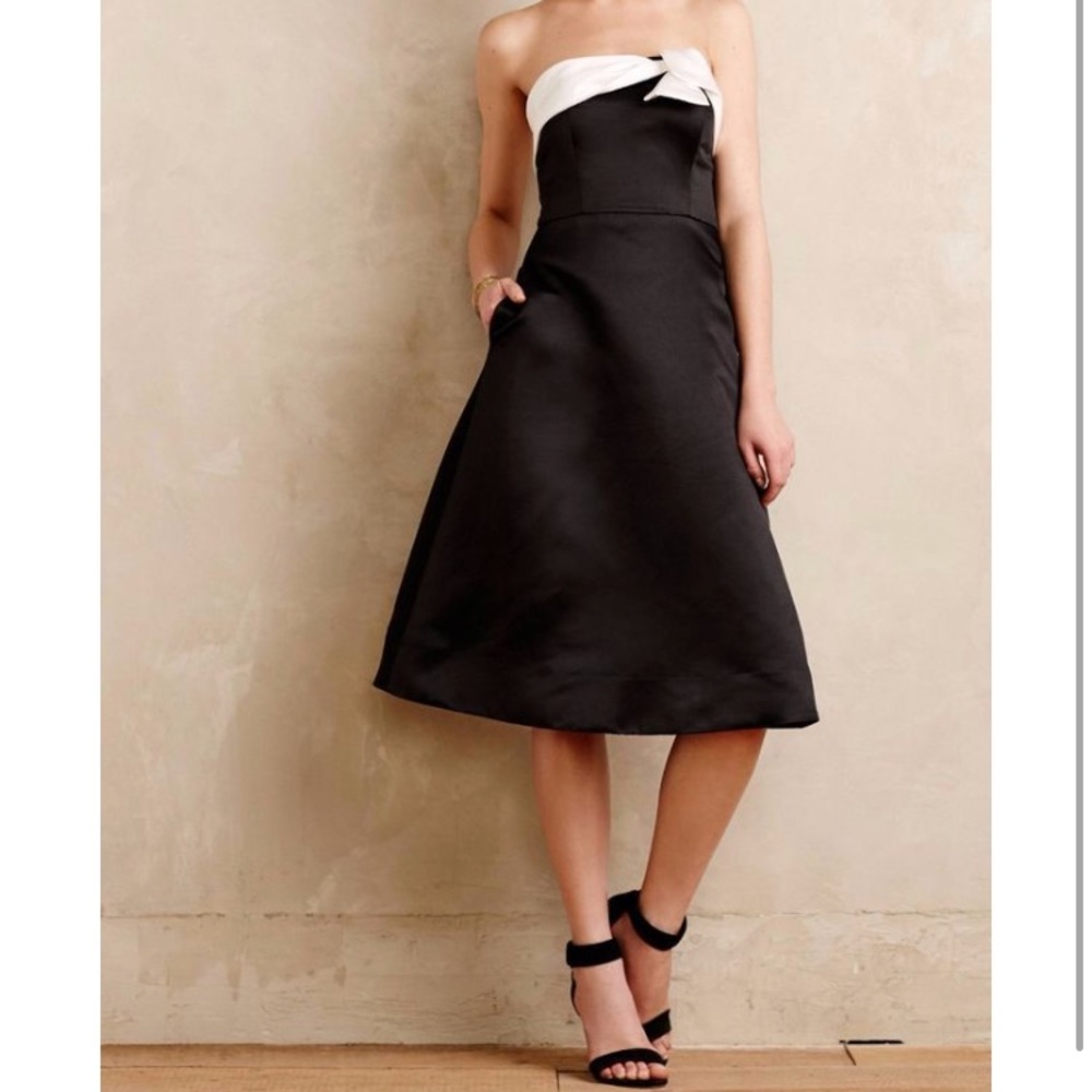 Tuxedo Midi Dress